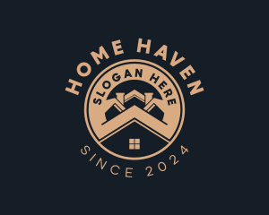 Home Roof Housing logo design