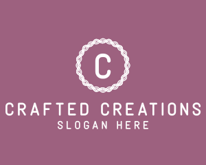 Modern Wreath Ring logo design