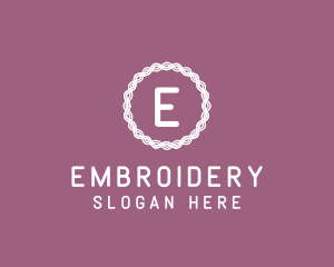 Modern Wreath Ring logo design