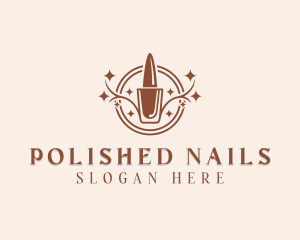 Pedicure Nail Salon logo design