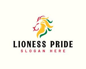 Jamaica Lion Pride logo design