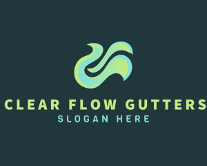 Neon Liquid Slime logo design