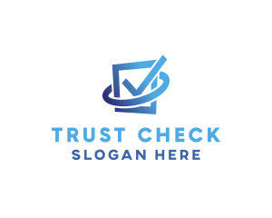 Verification - Gradient Approved Check logo design