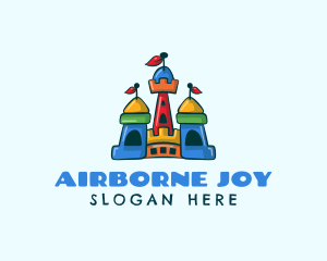 Inflatable Bounce Castle logo design