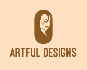 Aesthetic Woman Makeup logo design