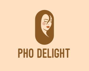 Aesthetic Woman Makeup logo design