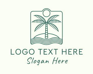 two-palm tree-logo-examples