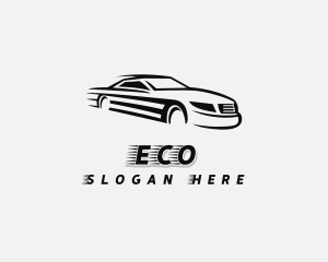 Sports Car - Fast Car Transportation logo design