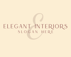 Luxury Feminine Salon logo design