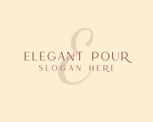 Luxury Feminine Salon logo design