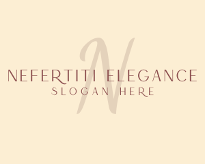 Luxury Feminine Salon logo design