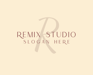 Luxury Feminine Salon logo design