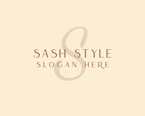 Luxury Feminine Salon logo design