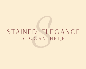 Luxury Feminine Salon logo design