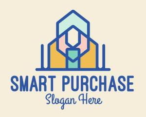 Buying - Glass House Property logo design