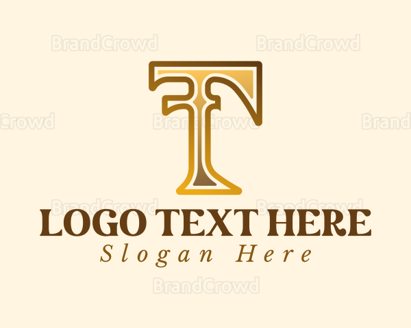 Elegant Upscale Letter F Logo