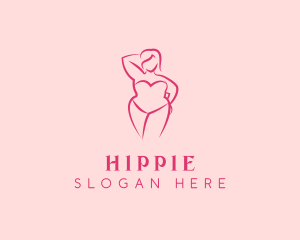 Adult - Plus Size Lingerie Swimwear logo design