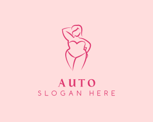 Swimwear - Plus Size Lingerie Swimwear logo design