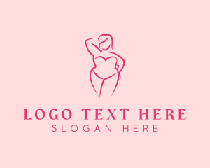 Sleepwear - Plus Size Lingerie Swimwear logo design