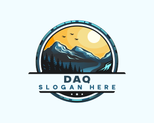 Mountain Landscape Outdoor Logo