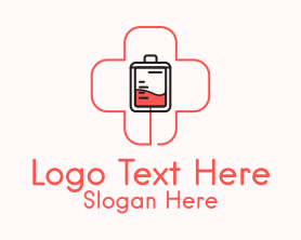Medical Supply - Medical Blood Donation logo design