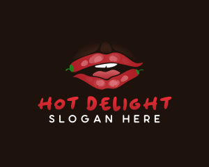 Sexy Chili Lips logo design