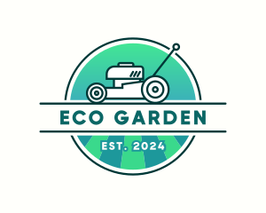 Greenery - Lawn Care Mower logo design