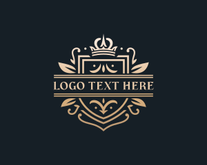 Monarchy - Fashion Crown Boutique logo design