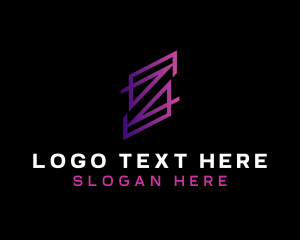 App - Letter Z Generic Tech logo design