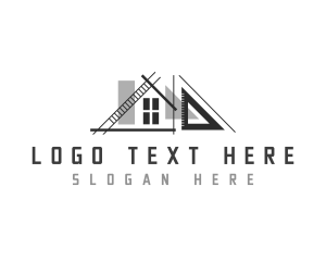 Geometry - Architecture House Builder logo design