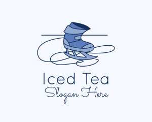 Ice Skating Shoes  logo design