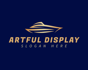 Sail Boat Yacht logo design