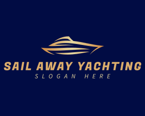 Sail Boat Yacht logo design