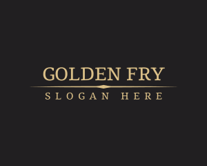 Golden Elegant Cosmetics logo design