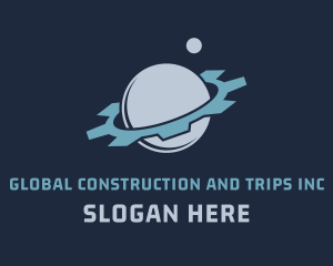 Planet Machinery Gear Logo