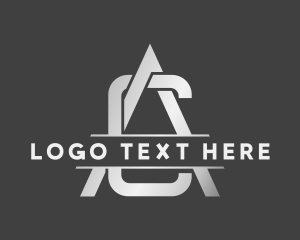 Letter Ac - Network Link Business Letter AC logo design