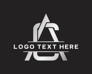 Letter Dm - Company Business Letter AC logo design
