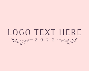 Herb - Feminine Floral Cosmetics logo design