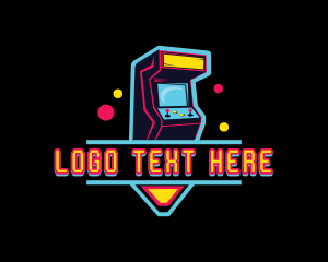 Arcade Machine - Arcade Video Game logo design