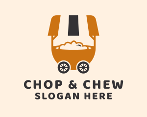 Rice Bowl Food Cart Logo