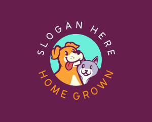 Domestic - Dog Cat Pet logo design