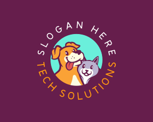 Cat - Dog Cat Pet logo design