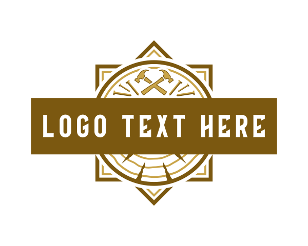 Hammer - Hammer Lumber Tools logo design