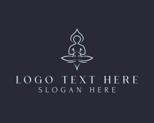 Zen - Yoga Wellness Meditation logo design