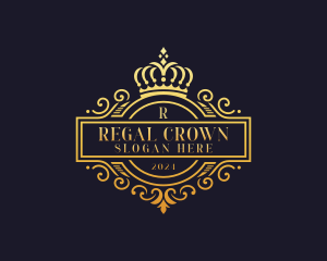 Royalty Regal Academia logo design