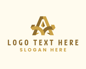 Modern - Marketing Firm Letter A logo design