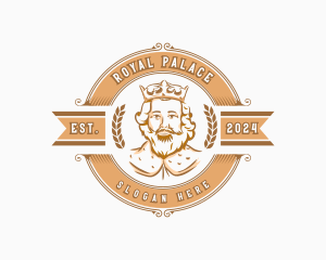 Vintage King Monarch logo design