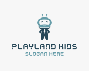 Robot Educational Toy logo design