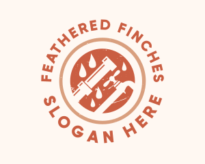 Faucet Plumbing Pipe  logo design