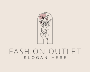 Aesthetic Natural Flower Logo